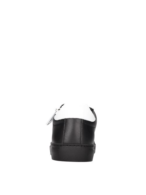 Sneakers in pelle MOSCHINO COUTURE | MB15192G1EGAE00ANERO-BIANCO